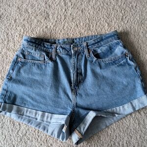Classic Blue Denim Women's Shorts